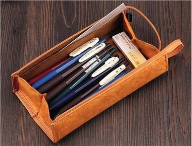 Kertas DuPont Warna Solid Retro Sederhana Dan Tempat Pensil