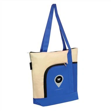 Tas Tote Poliester Ritsleting